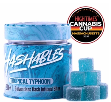 Photograph of product: au chocolatables | Gummies | Tropical Typhoon | 20 Pack 100mg