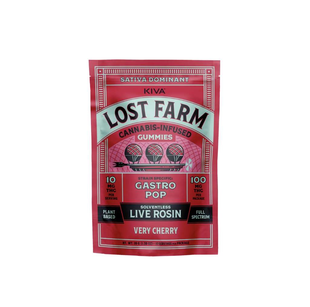 Photograph of product: Lost Farm Very Cherry (Gastro Pop) - ["100mg 10pk"]