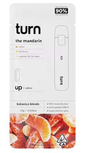 Photograph of product: Turn Up The Mandarin Oui'd AIO 1g