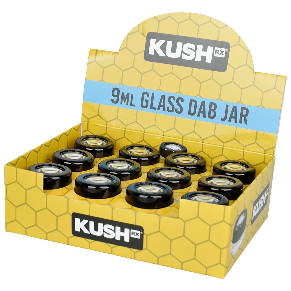 Photograph of product: Kush RX Glass Concentrate Jar
