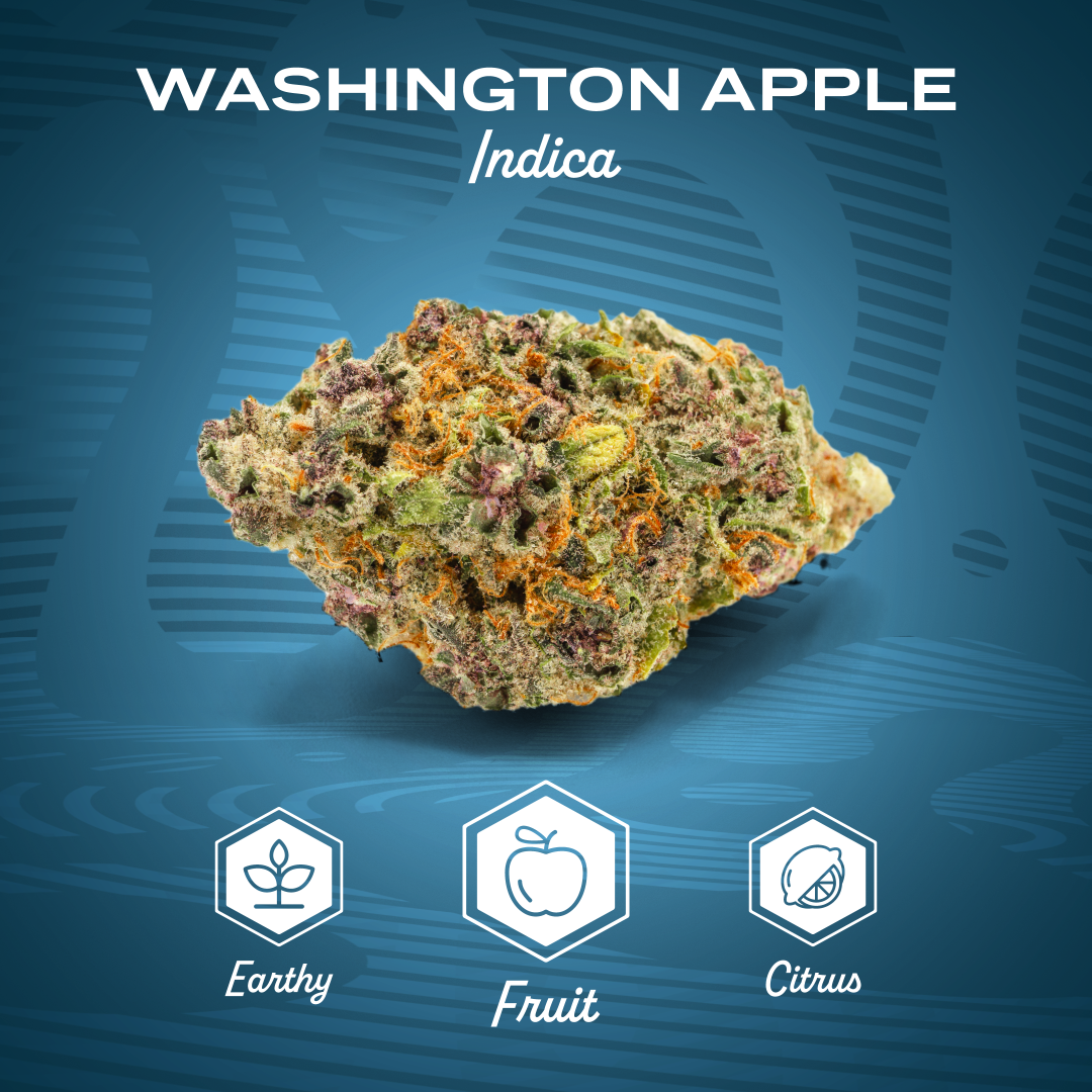 Photograph of product: Flower | Mission | Washington Apple - 28g