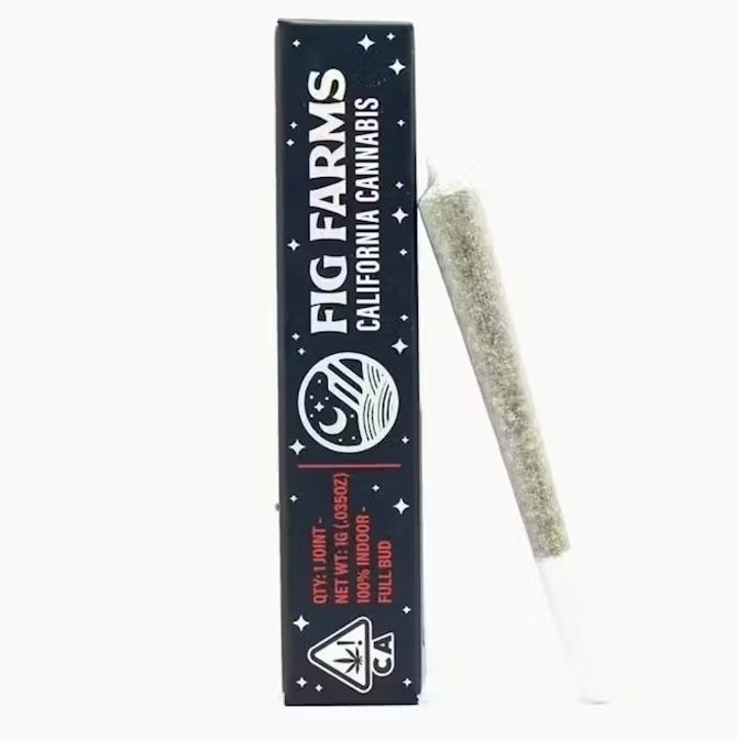 Photograph of product: Fig Farms Mad Dog 64 Preroll 1g