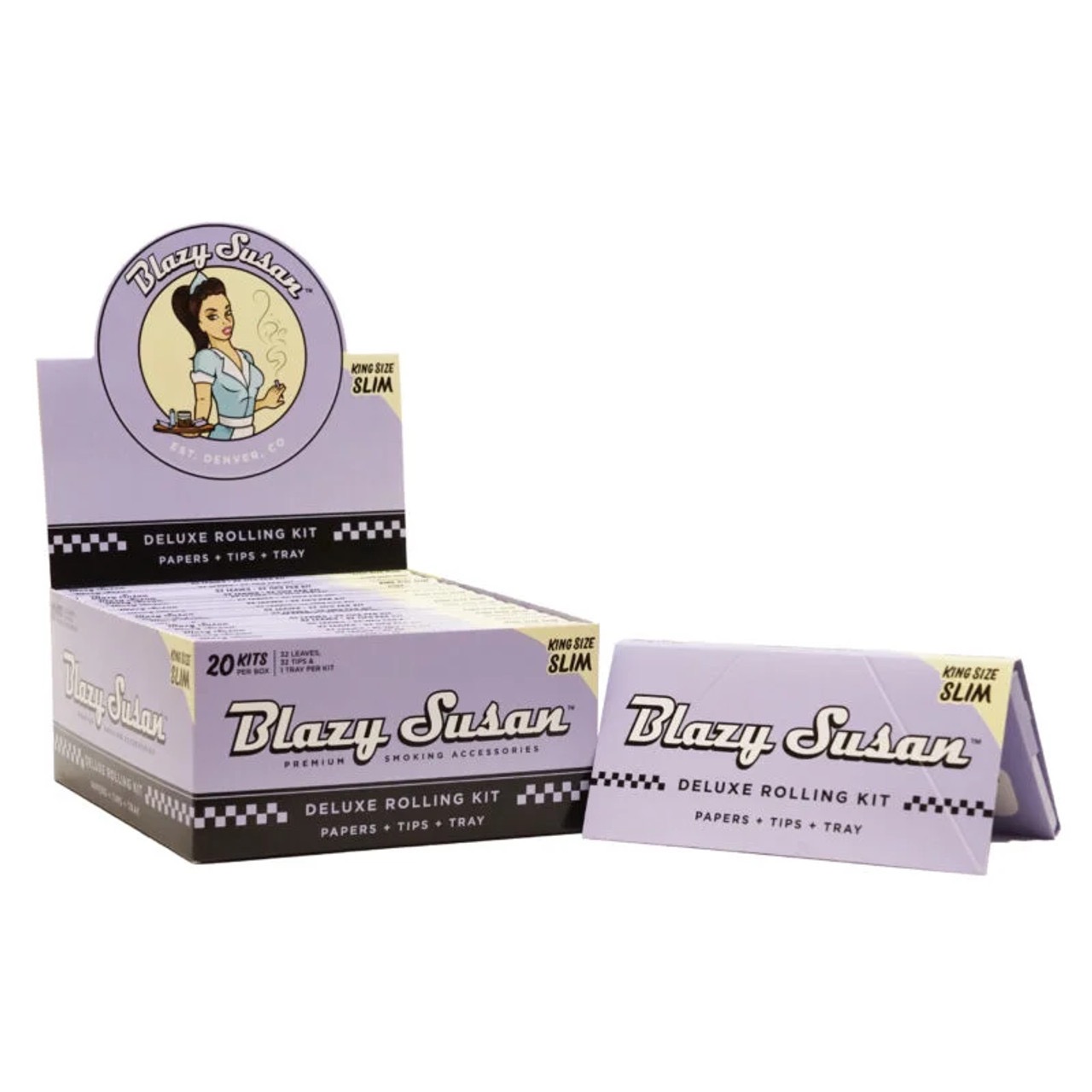 Photograph of product: Purple Rolling Kit | King Size