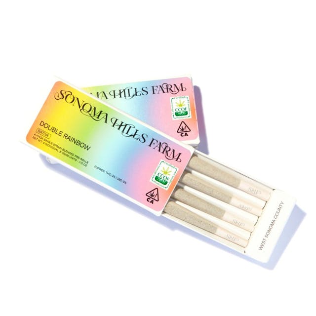 Photograph of product: DOUBLE RAINBOW 4PK - 