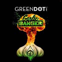 Photograph of product: Green Dot Black Label Garlic Banger (S) 3.5g