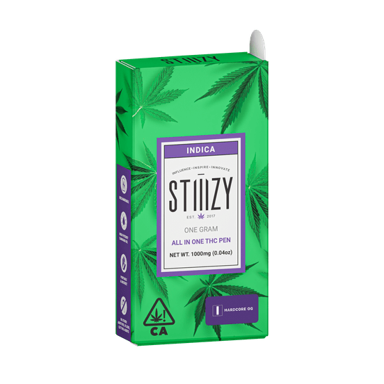 Photograph of product: STIIIZY - 1G AIO - HARDCORE OG - 