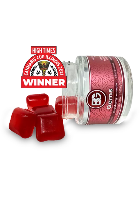 Photograph of product: BG Lula's Gems - Strawberry Lemonade 50mg
