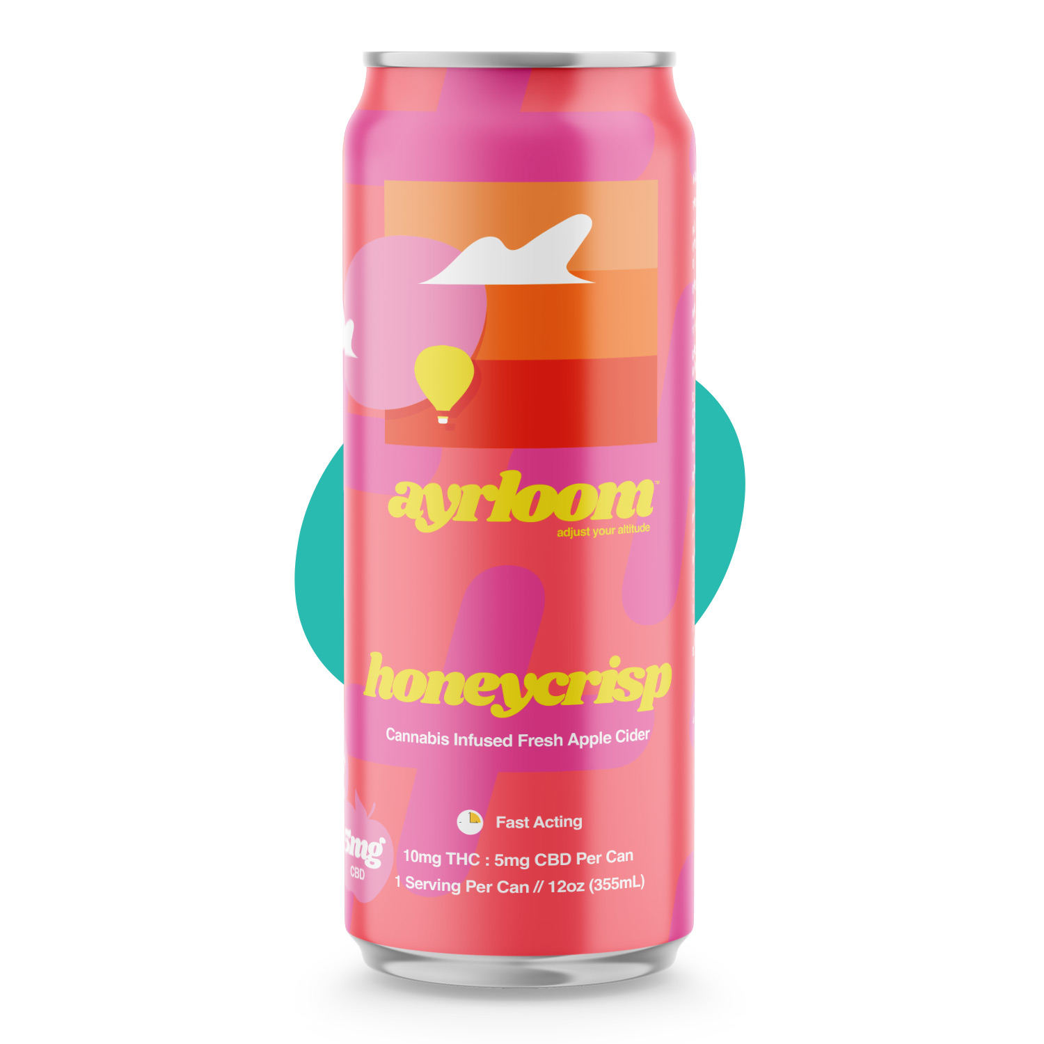 Photograph of Product: Ayrloom | Honey Crisp | 2:1 | 10MG THC : 5MG CBD | Singles