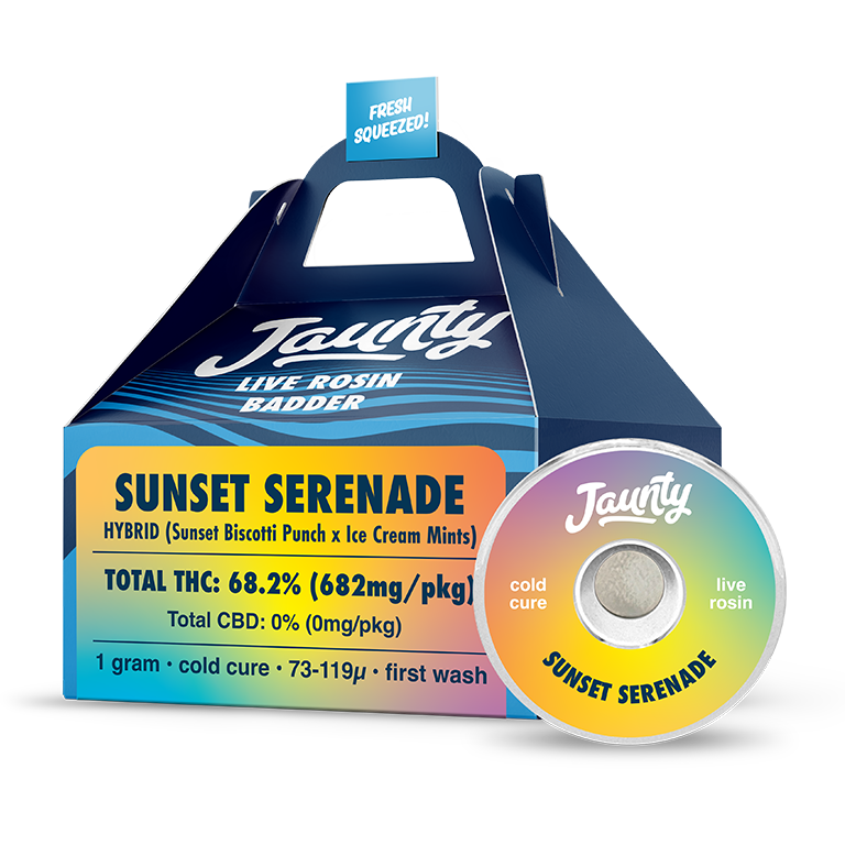 Photograph of product: Cold Cure Live Rosin Badder - Sunset Serenade