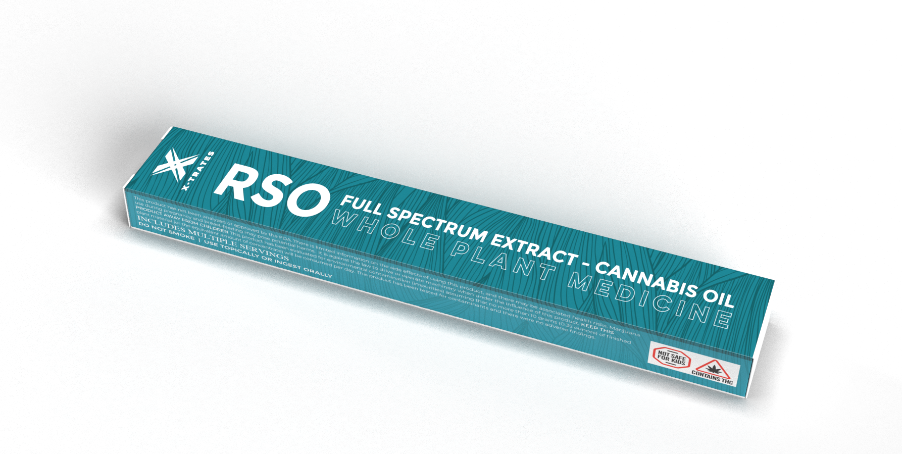 Photograph of product: X-Trates | RSO Full Spectrum Oil | 0.5g
