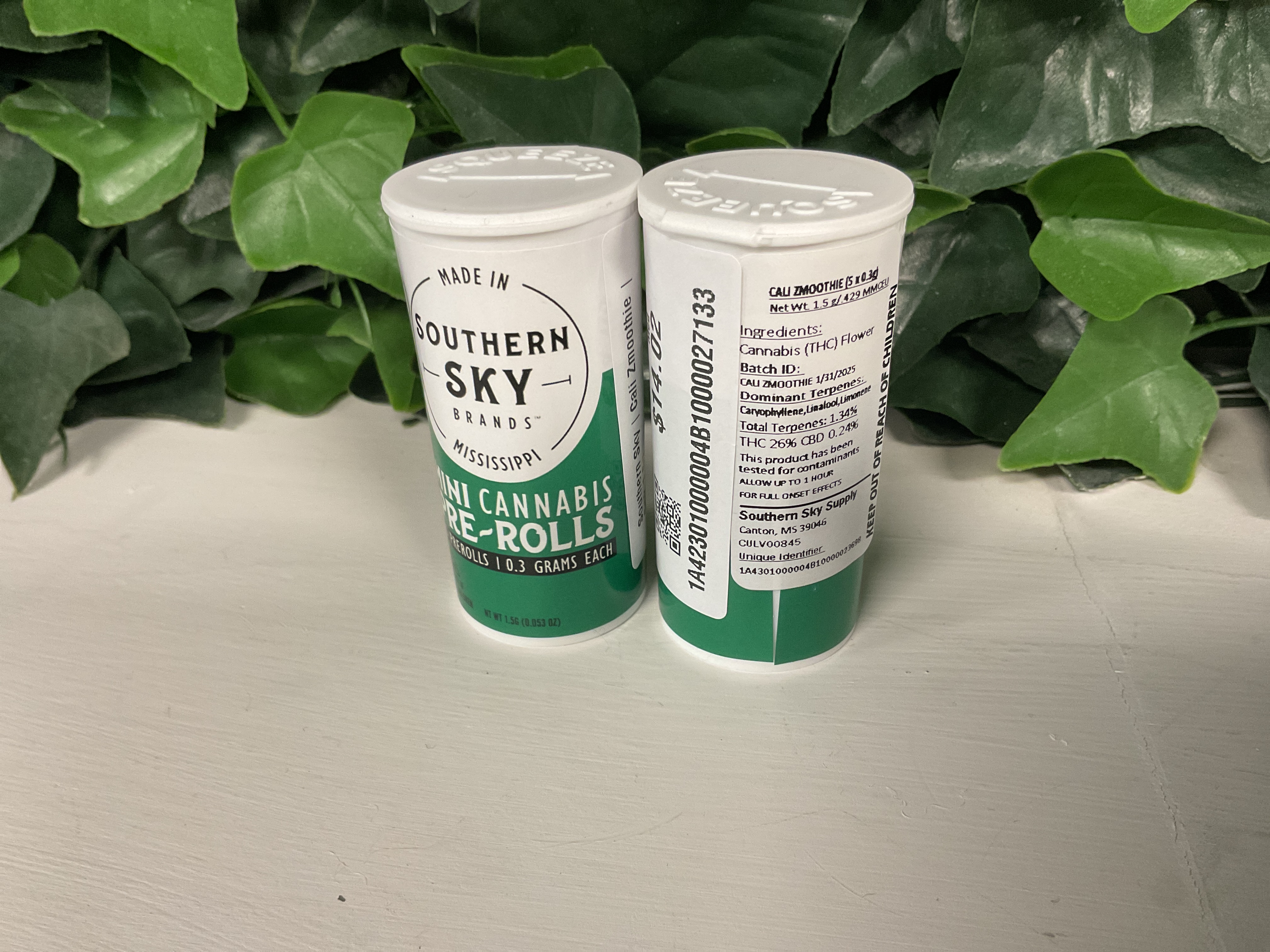 Photograph of product: Southern Sky | Ice Cream Cake | 5pk Pre-Roll