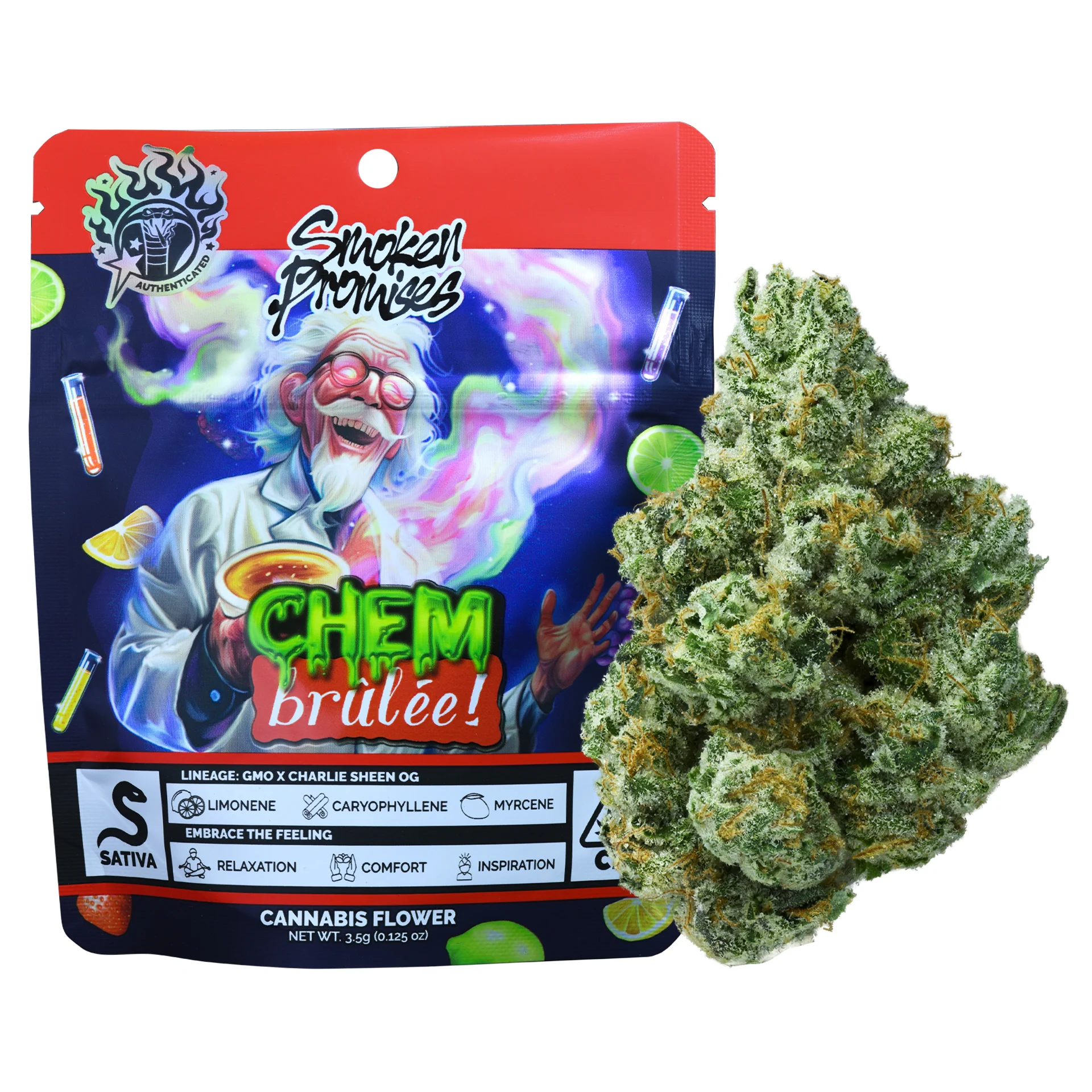 Photograph of product: Chem Brle  [H] Flower | Smoken Promises - 3.5g