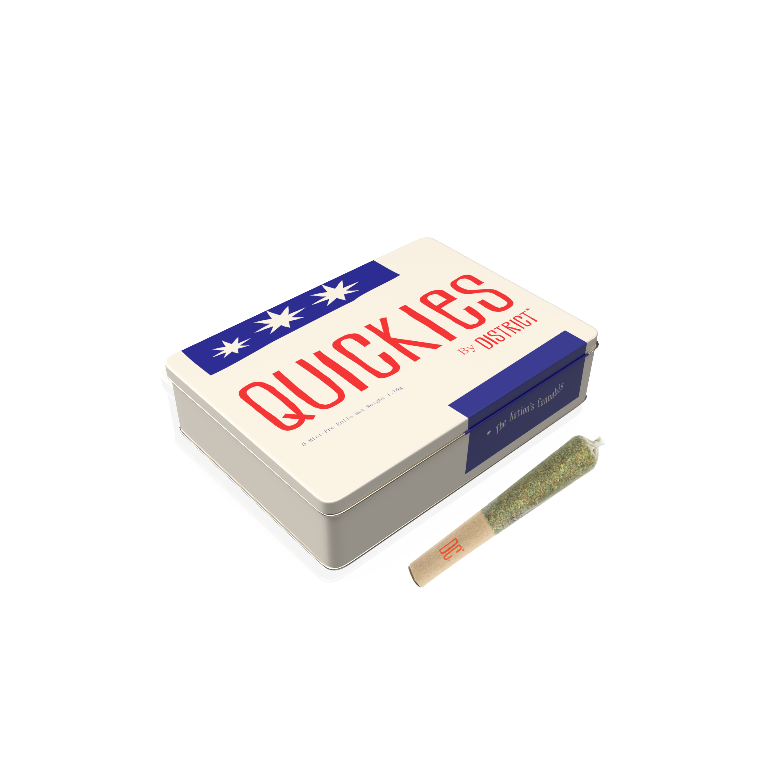 Photograph of product: District Oui'd - Quickies | Devil Driver | 0.35G (5pk)