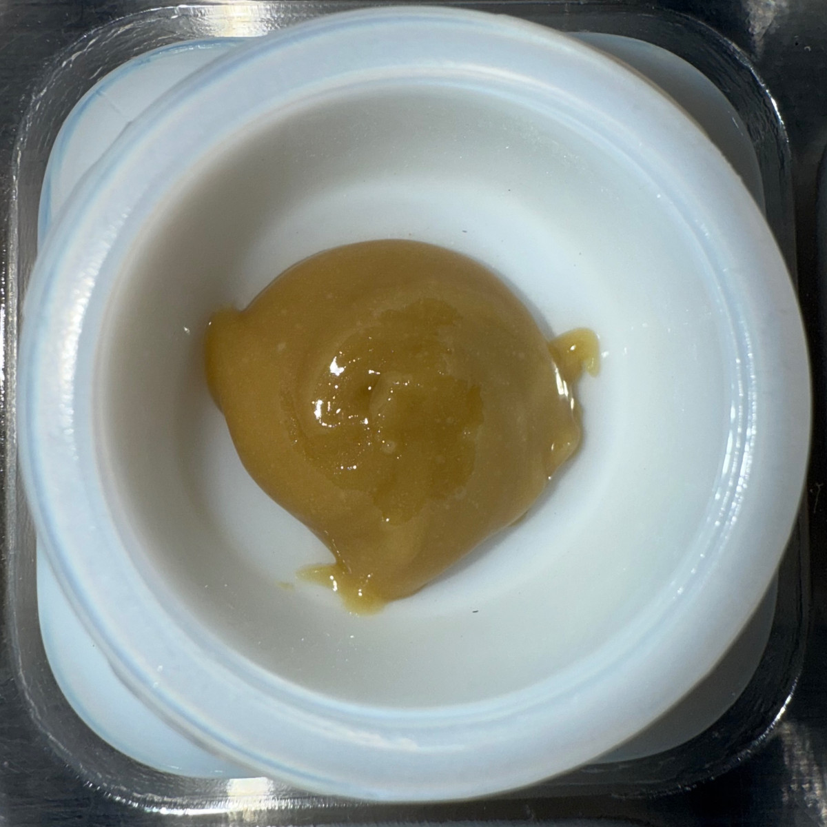 Photograph of product: Sugar House Solventless | Sugar Show | 2g Live Rosin Bucket
