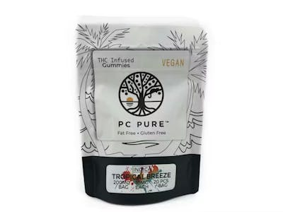 Photograph of product: Gummies - PC Pure - (200mg) - Tropical Breeze - (Oui'd)