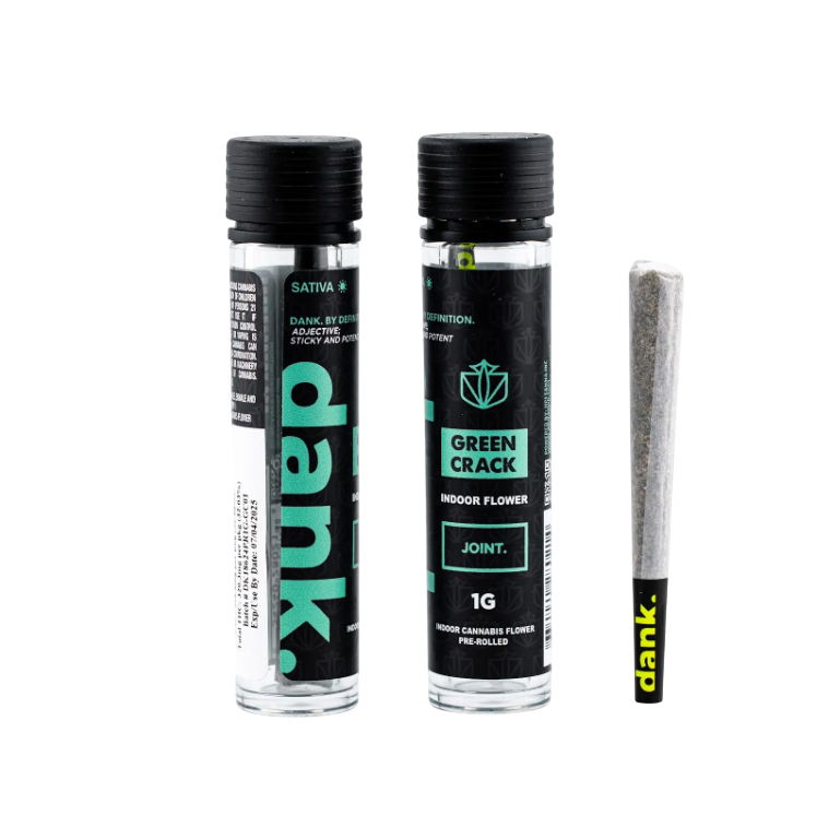 Photograph of product: Green Crack - Pre-Roll Single (1.0g)