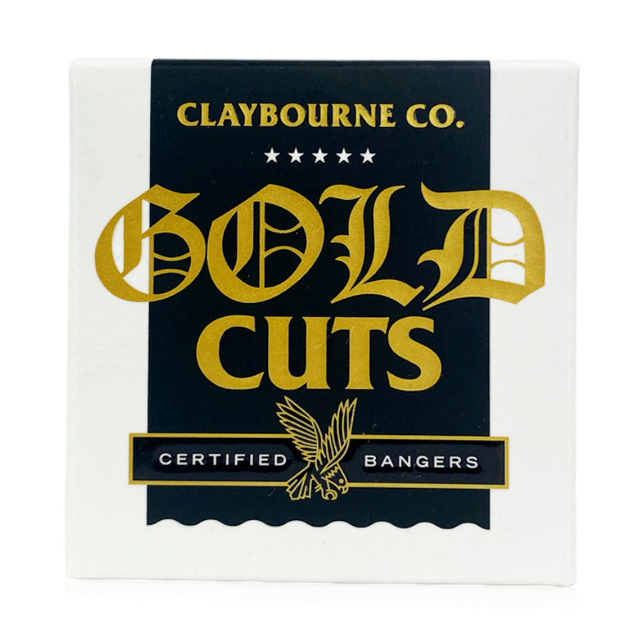 Photograph of product: CLAYBOURNE GOLD CUTS FLOWER - STRAWBERRY C.R.E.A.M. 3.5G