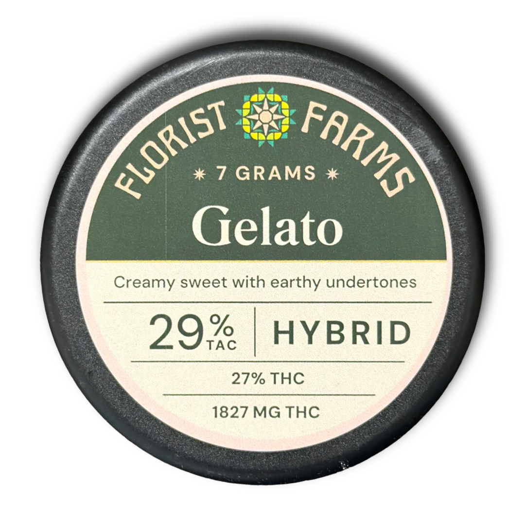 Photograph of Product: Florist Farms | Gelato | Whole Flower - 7g