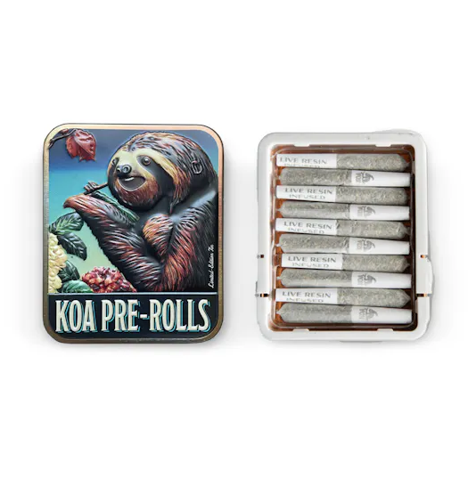 Photograph of product: KOA | Horchata x Jokerz | Resin Prerolls | 10pk | 3.5G