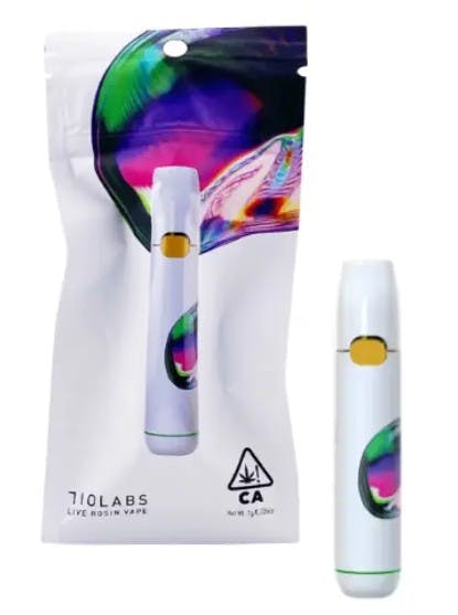 Photograph of product: Mango Banana #9 1g Live Rosin AIO - AIO