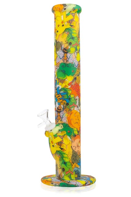 Photograph of product: Silicone Water Bong Assorted Designs - 10in - 
