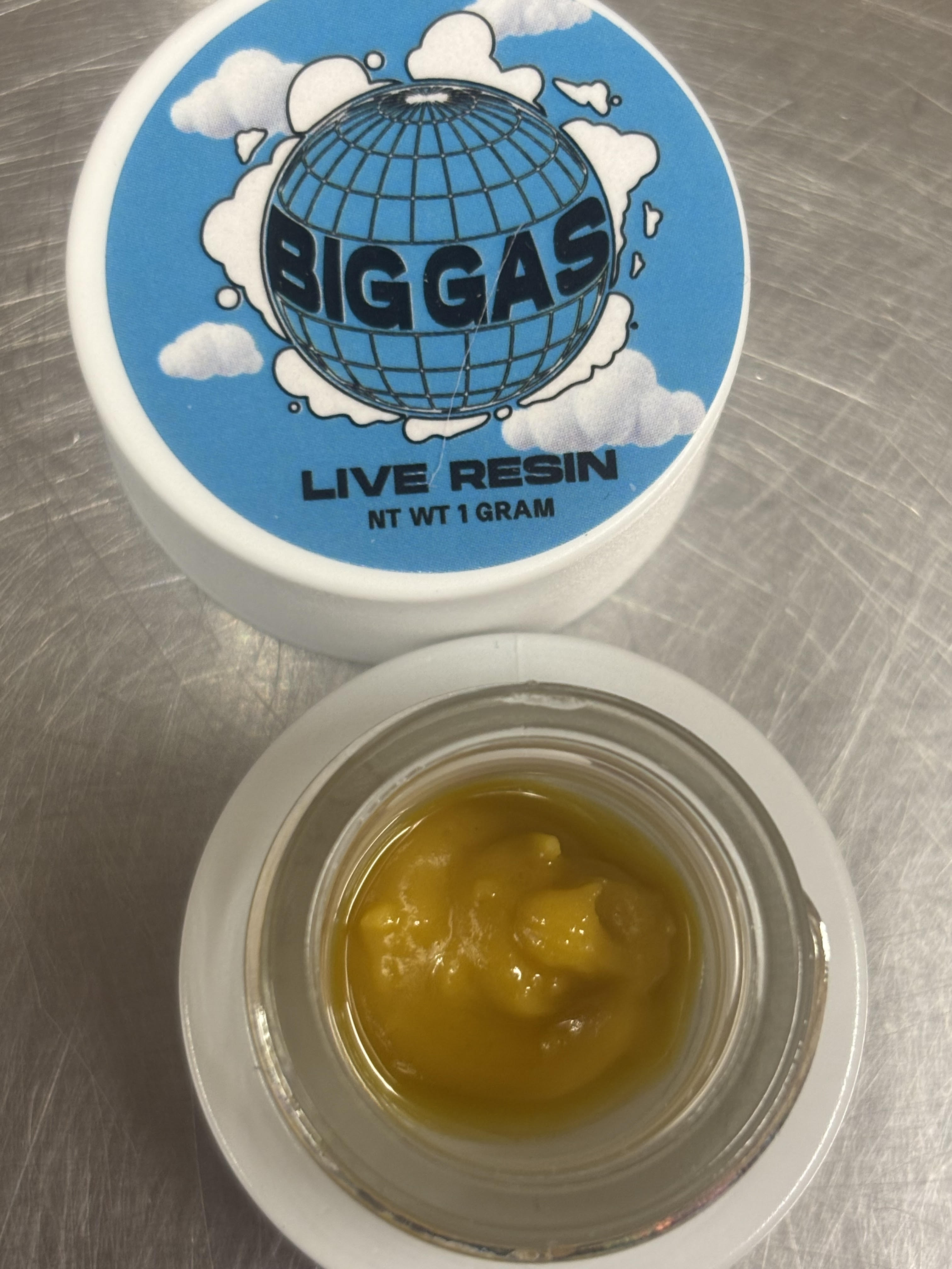Photograph of product: Big Gas LR Blue Candy