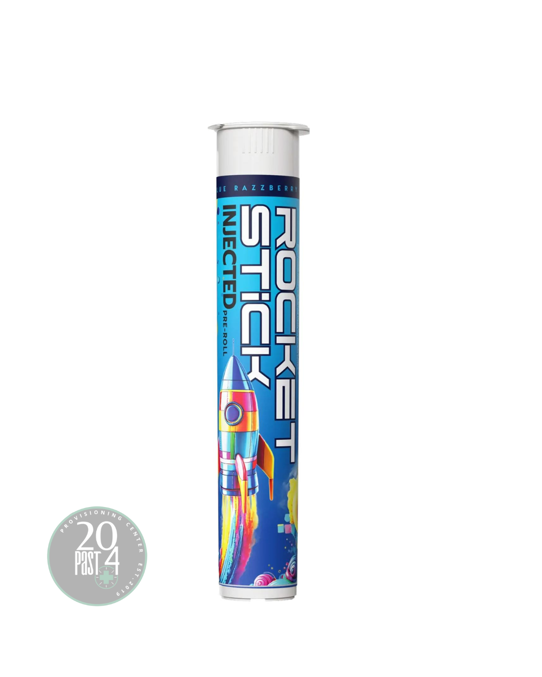 Photograph of product: Rocket Stick | Blue Razz | Infused Preroll