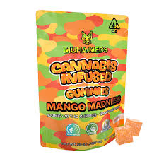 Photograph of product: MUHA MEDS GUMMIES MANGO MADNESS 100MG