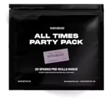 Photograph of product: Miss Grass | All Times Pre-Rolls | 20PK