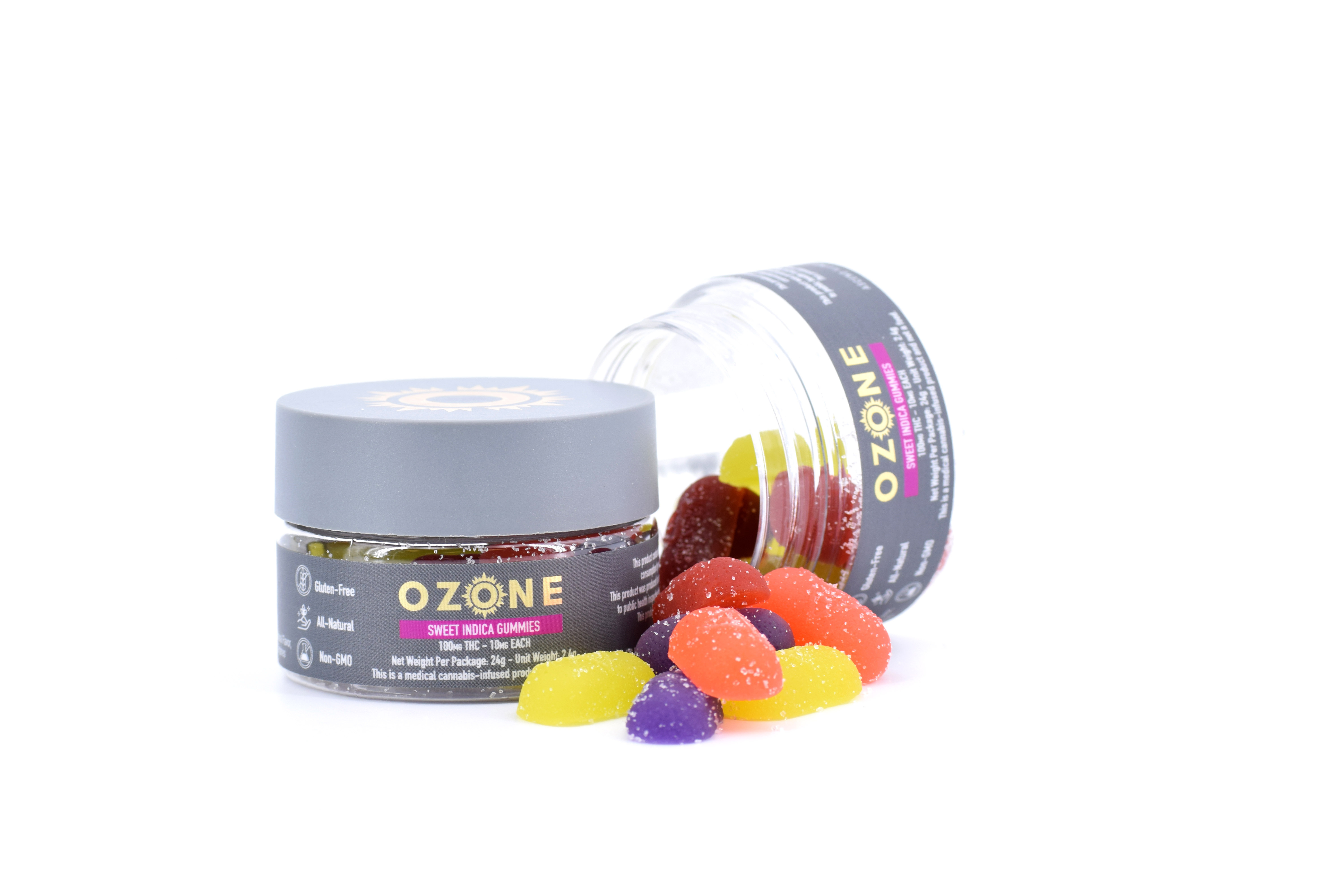 Photograph of product: Ozone - Gummies Sweet Oui'd Assorted - 100mg