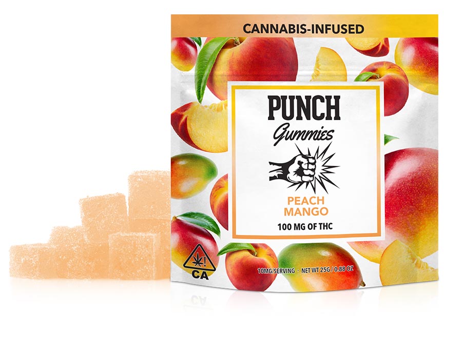 Photograph of product: SALE | PEACH MANGO | GUMMIES | 100MG