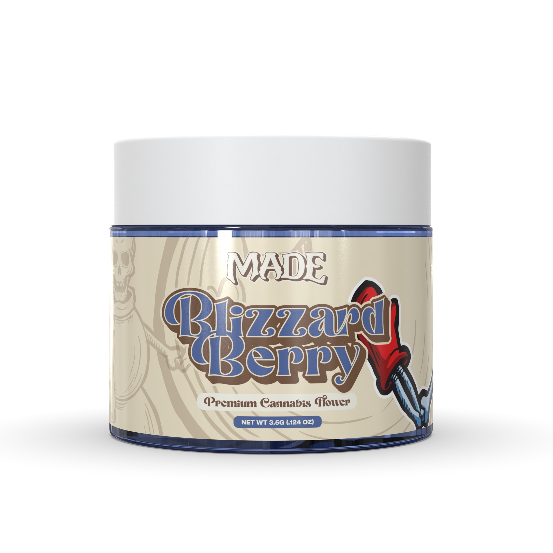 Photograph of product: Made Jars - Blizzard Berry 3.5 g