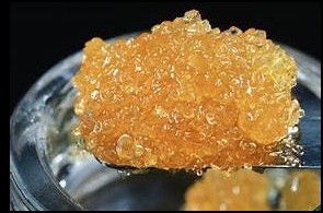 Photograph of product: Rare Dankness Sugar Wax | Widow Fighter (IH)