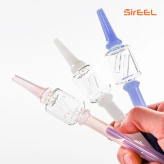 Photograph of product: 8" Cyclone Chamber Dab Straw