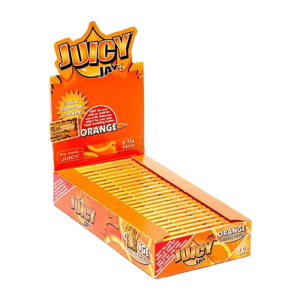 Photograph of product: Juicy Jay's Rolling Papers 1 1/4" | Orange