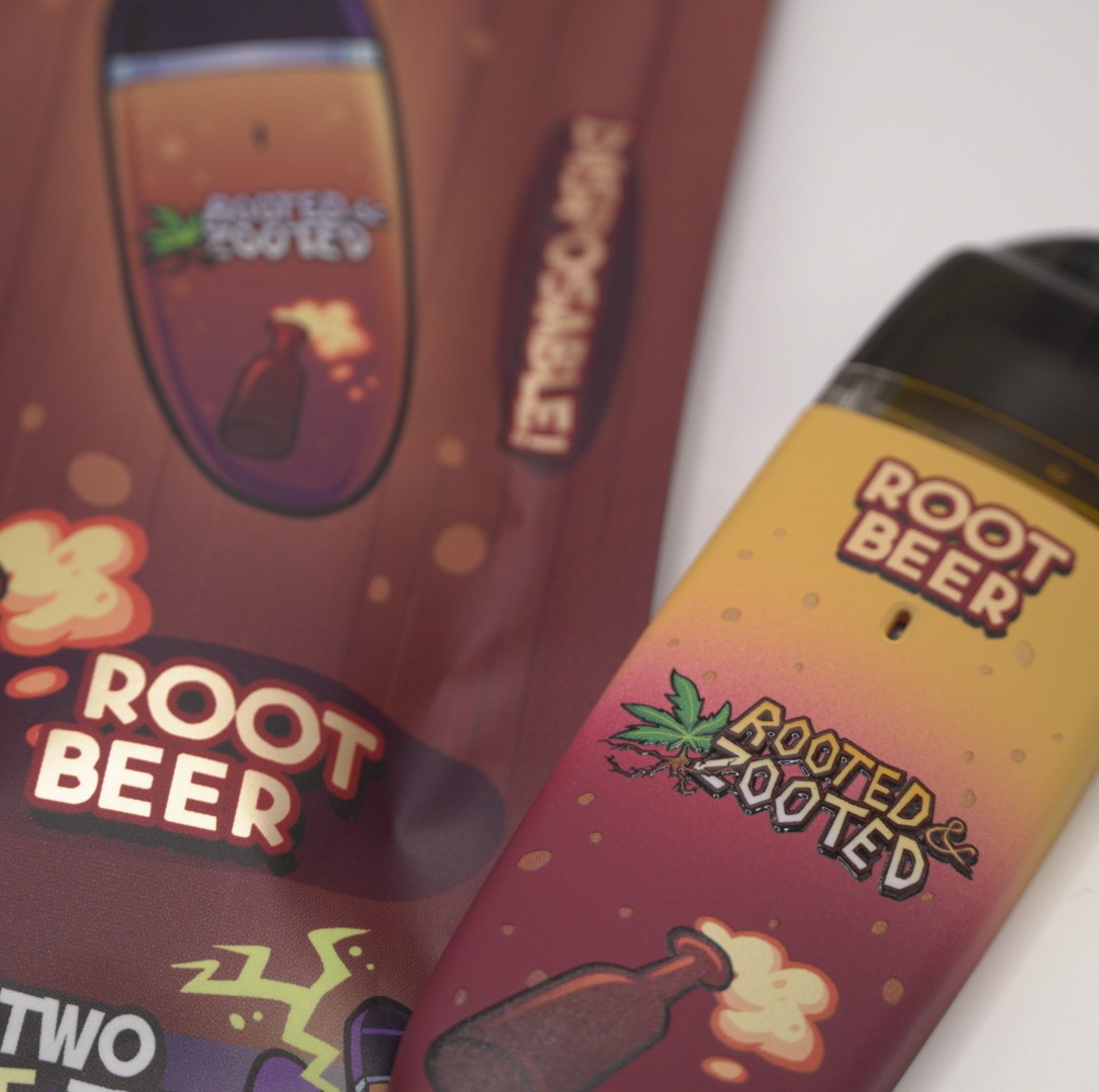 Photograph of product: RZ | Root Beer Magnetic Disposable Vape (AU)