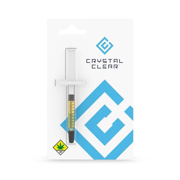 Photograph of product: Crystal Clear: Maui Wowie - Distillate Syringe