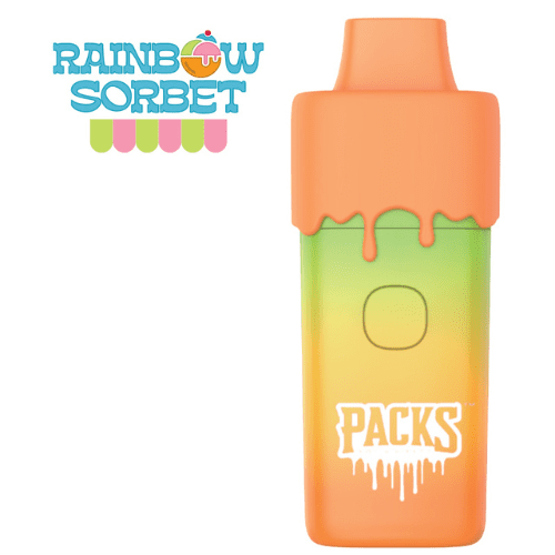 Photograph of product: PACK PODS 2G RAINBOW SORBET DISPOSABLE CARTRIDGE