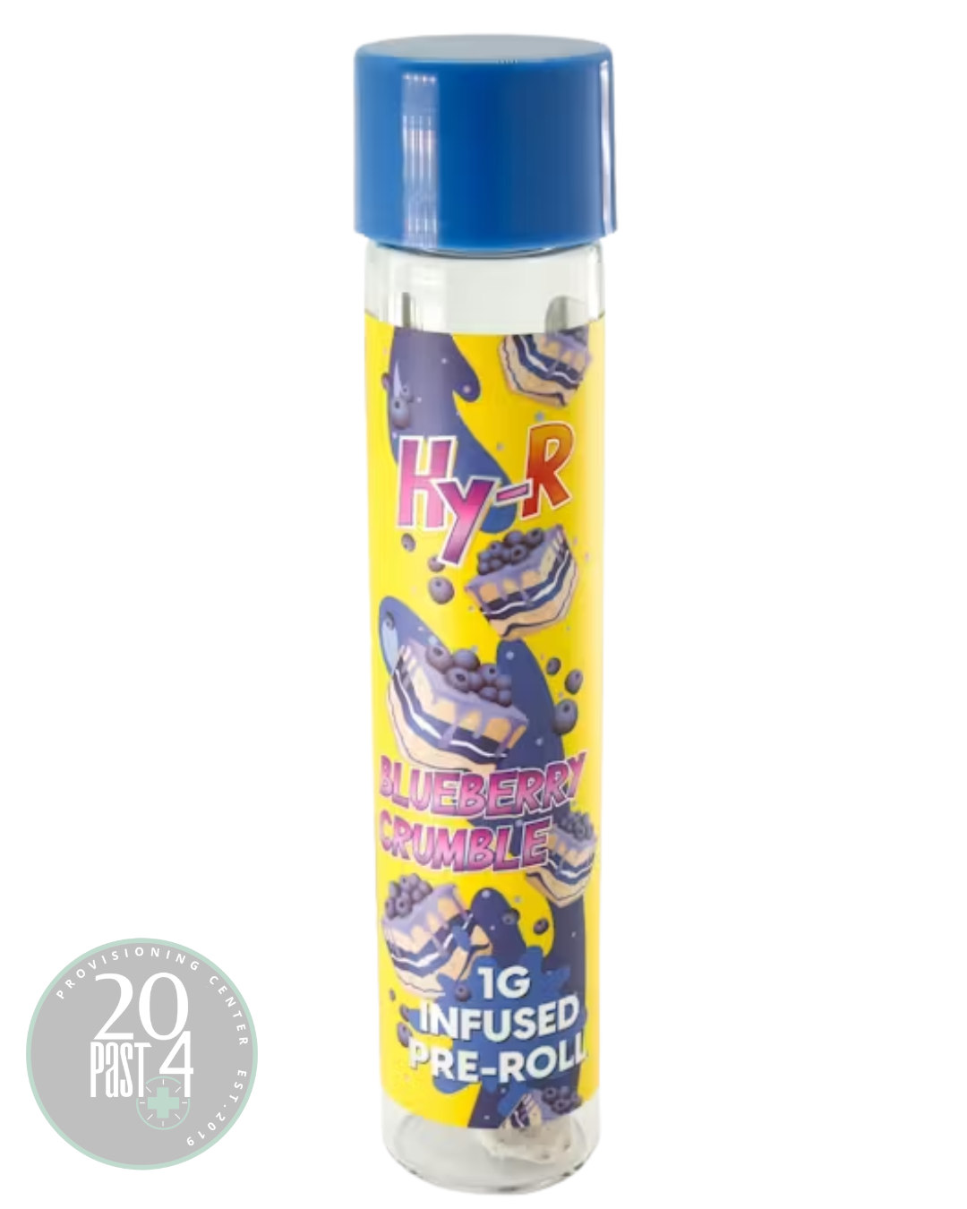 Photograph of product: Goldkine | HY-R | Blueberry Crumble | Infused Preroll