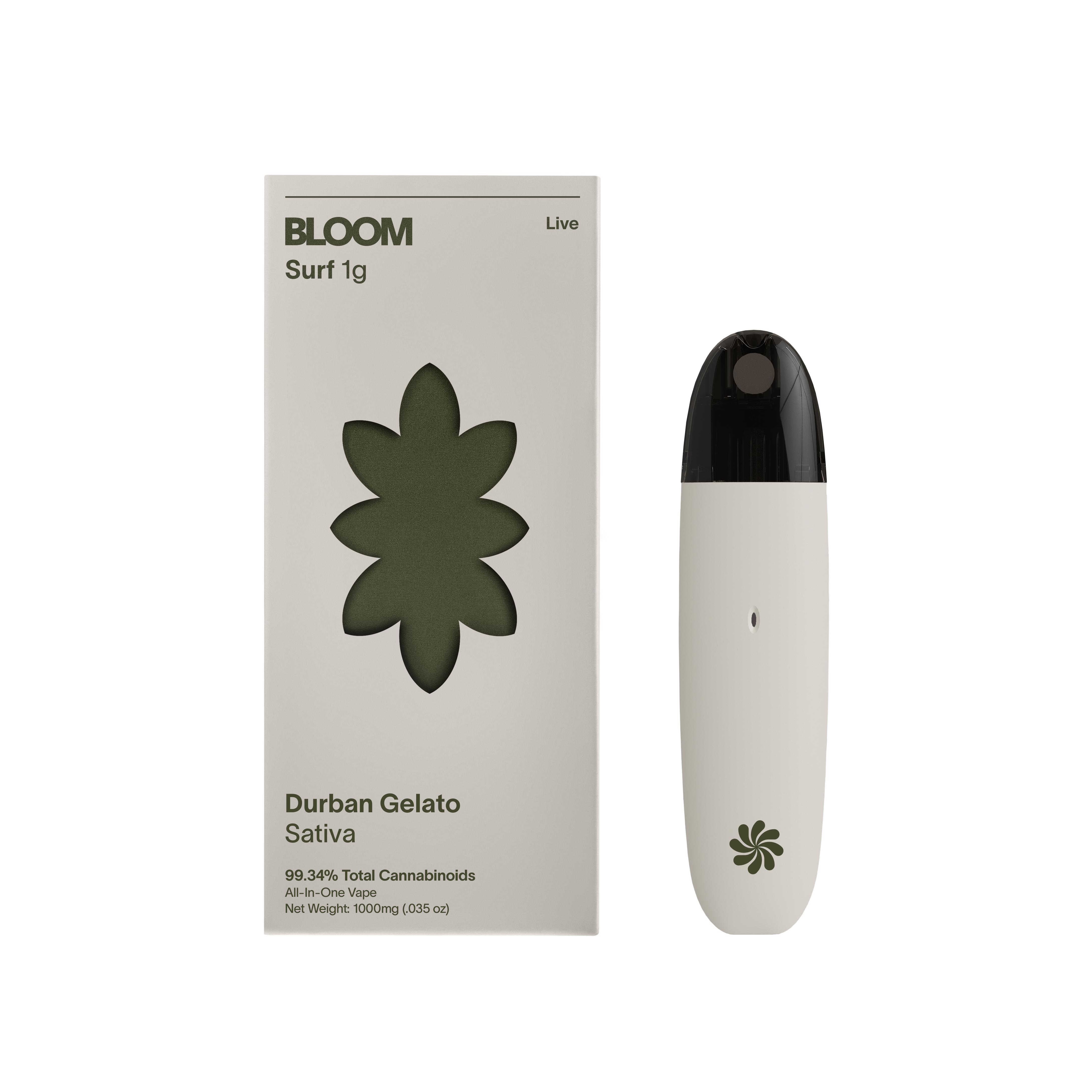 Photograph of product: Bloom | Super Sour Diesel | .5g Live Disposable