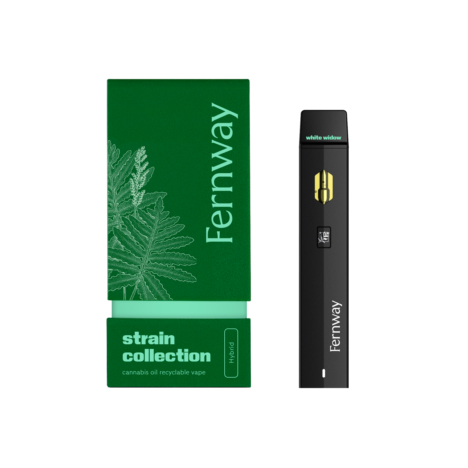 Photograph of product: Fernway | White Widow | Traveler Disposable Vape | 1g (TAX INCLUDED)