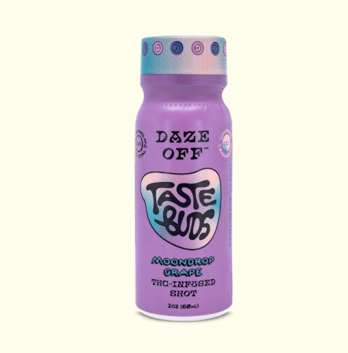 Photograph of product: Beverage - Taste Buds Shots - Moon Drop Grape - 100mg 2oz