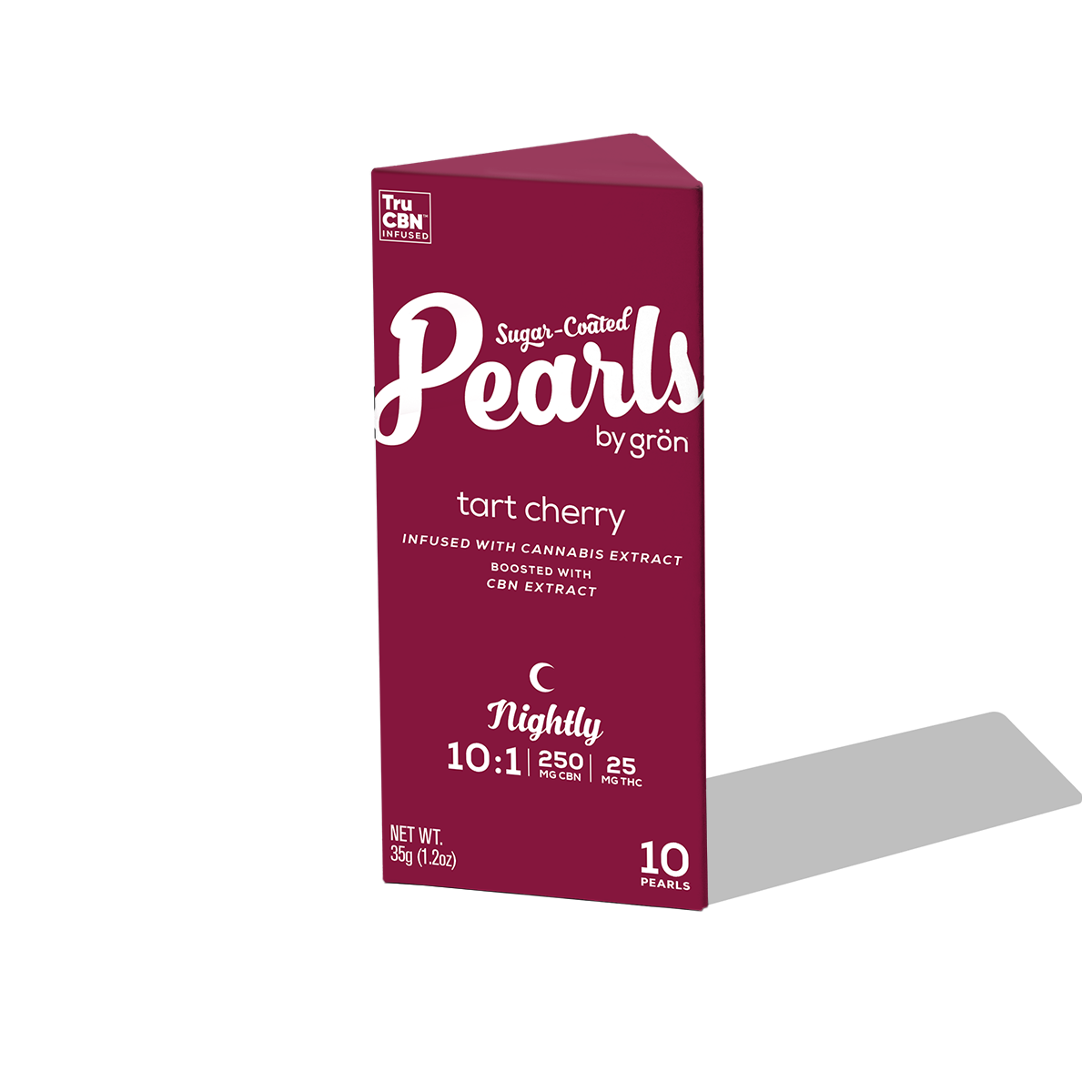 Photograph of product: Gron - Tart Cherry 10:1 CBN:TH-oui Pearls - 25mg/10pk
