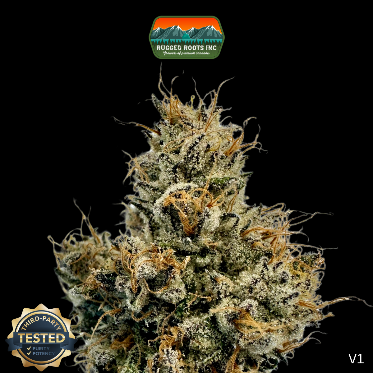 Photograph of product: Rugged Roots | Bolo Runtz Dime Bag 1g