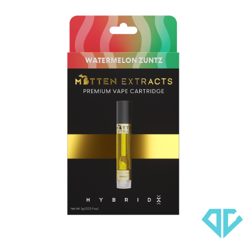 Photograph of product: Mitten Extracts Watermelon Zuntz Cart 1g