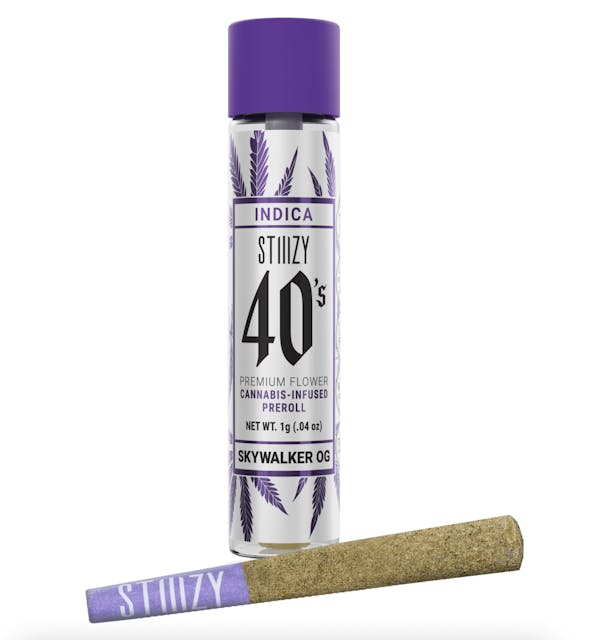 Photograph of product: Skywalker OG 40's 1g Preroll - 