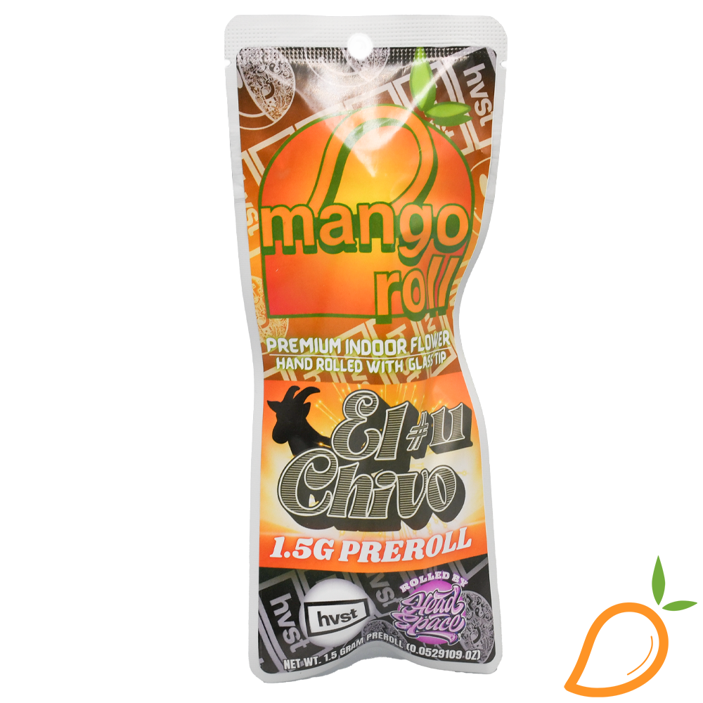 Photograph of product: 1.5g El Chivo #11 Mango Roll HeadSpace