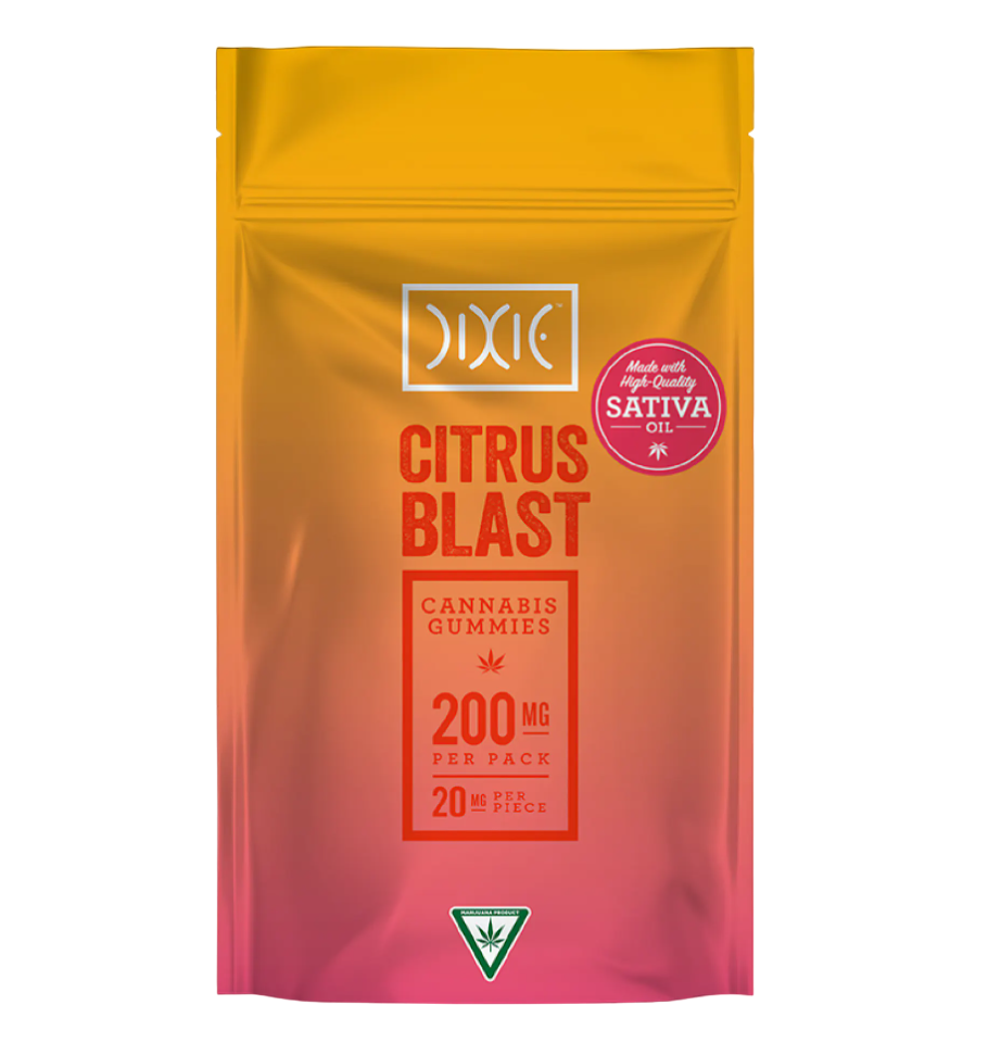Photograph of product: Dixie Citrus Blast Oui'd Gummies | 200mg
