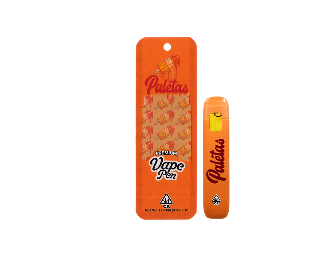 Photograph of product: Paletas Orange Creme Soda Oui'd All In One 1g
