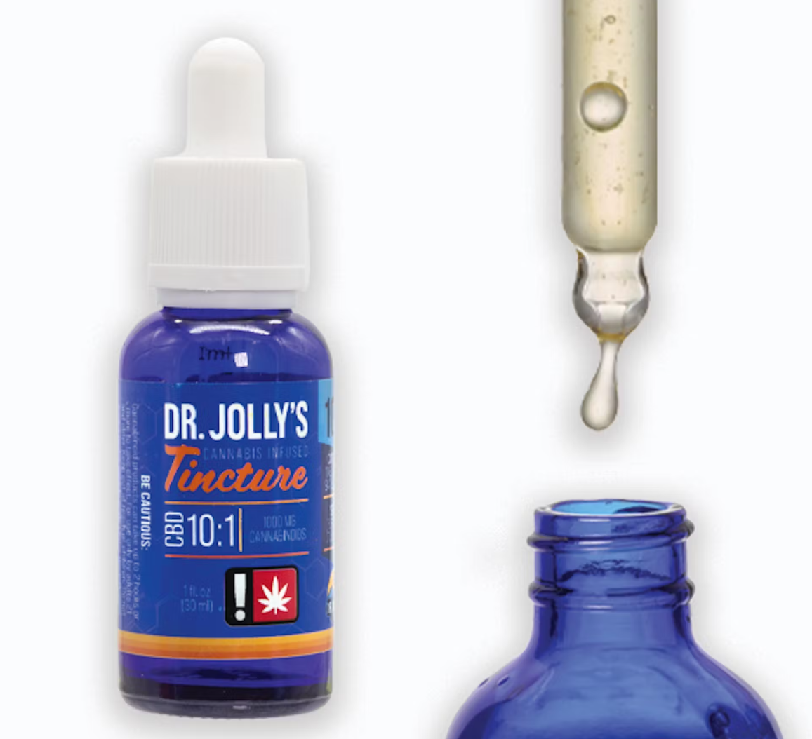 Photograph of product: Dr. Jolly's Tincture | 10:1 CBD/TH-oui
